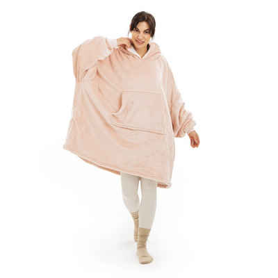 HOMELEVEL Bademantel Kuscheliger Flanell-Bademantel - 3XL Übergröße - Für Damen & Herren, Polyester