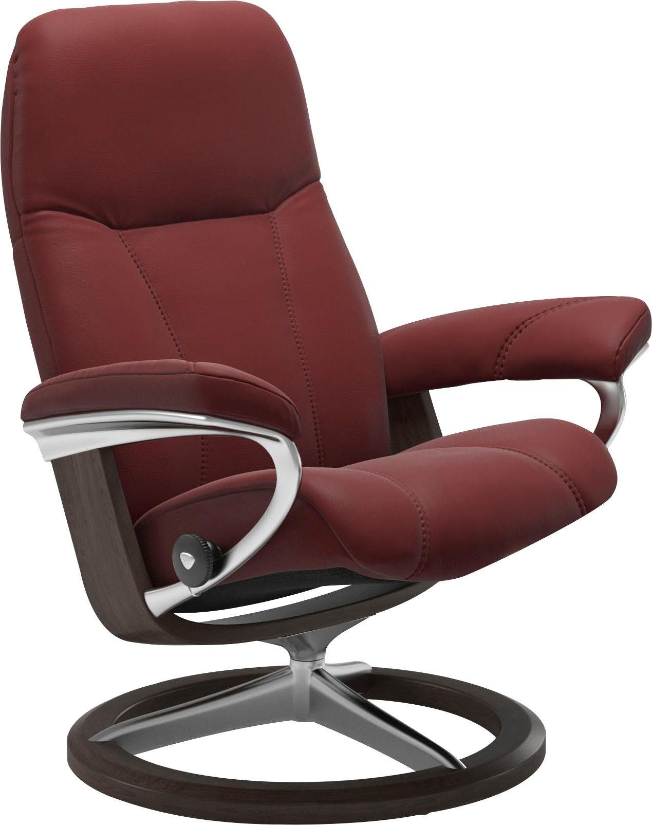 Stressless® Relaxsessel Consul, L, Base, Wenge mit Signature Größe Gestell