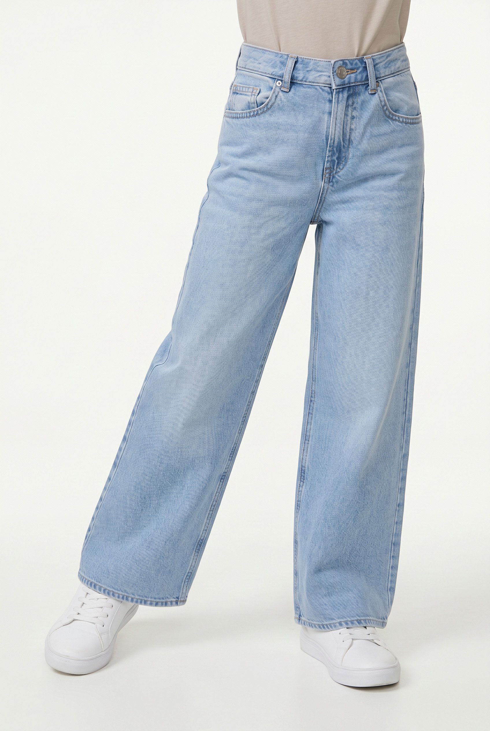 Weite Jeans KOGLOPEZ HW WIDE DNM BOX