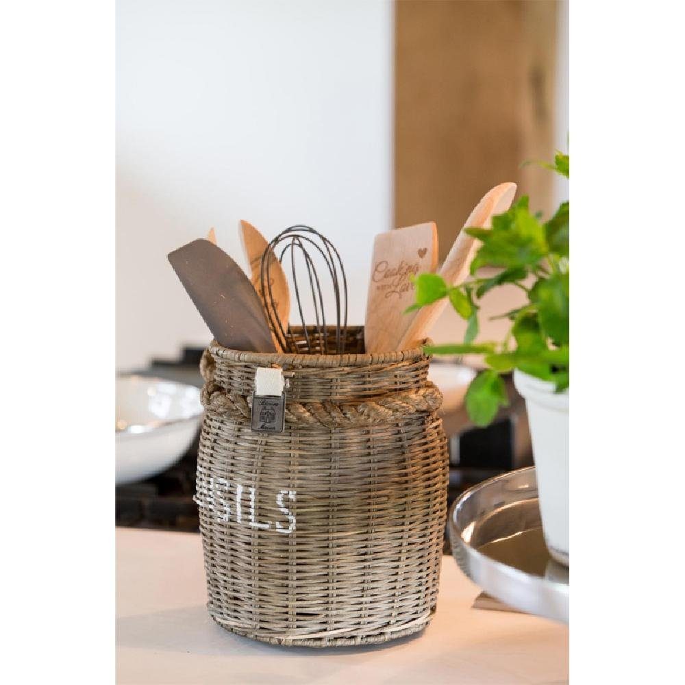 Rivièra Maison Kochlöffelhalter Kochutensilienhalter Rustic Rattan günstig online kaufen