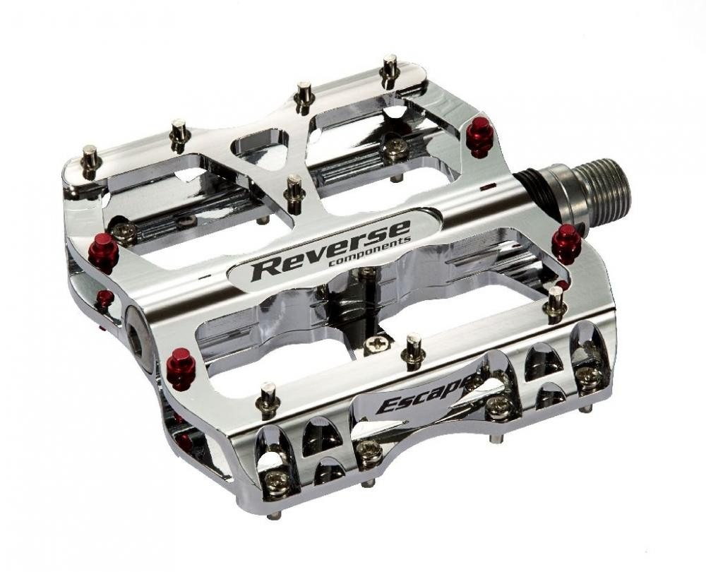 Reverse Plattformpedale Reverse Pedal MTB Escape AL6061 chrome
