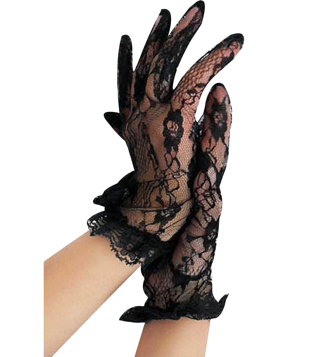 Atixo Abendhandschuhe Spitzenhandschuhe kurz Abendhandschuhe mit günstig online kaufen