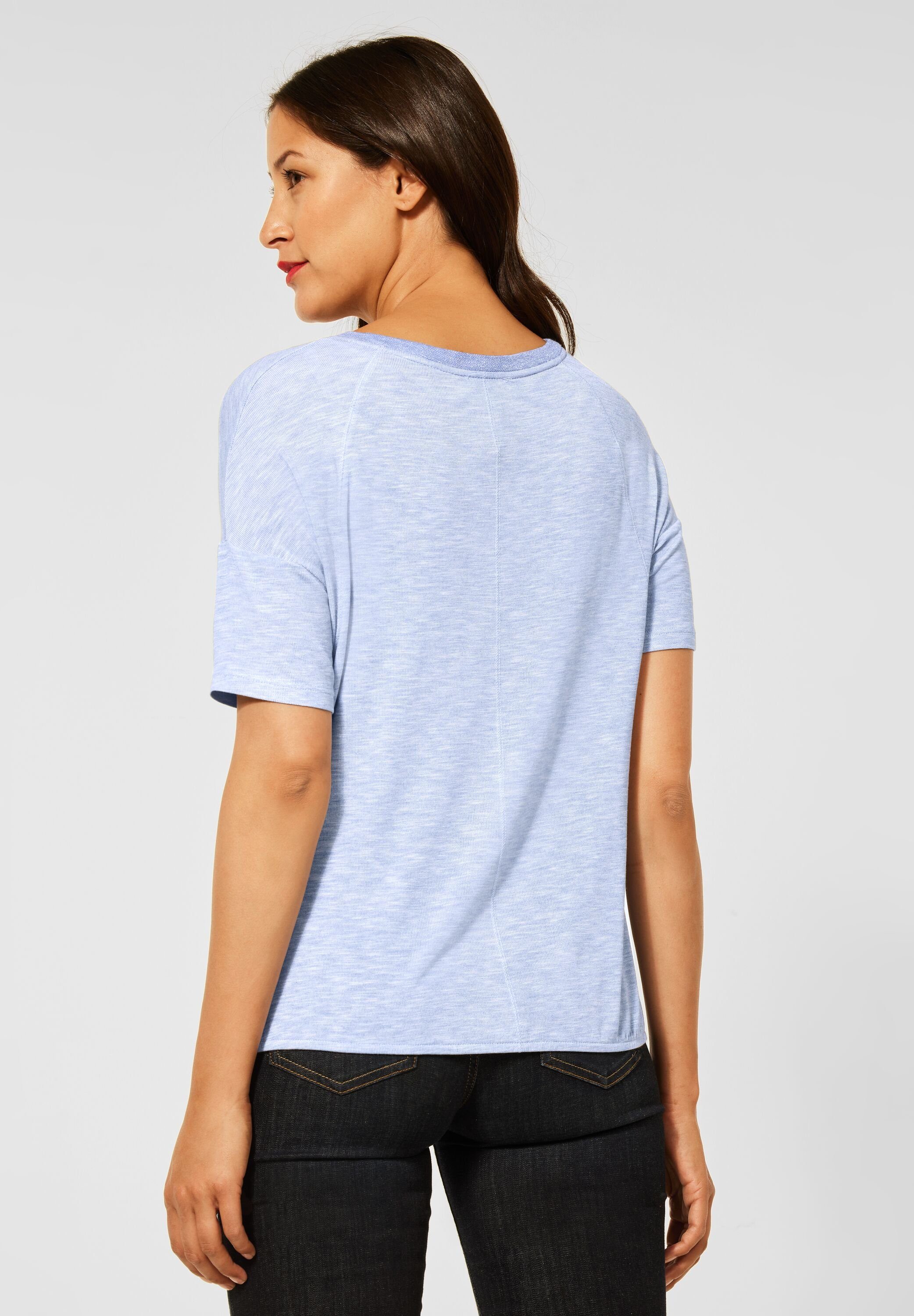 STREET ONE T-Shirt in Unifarbe