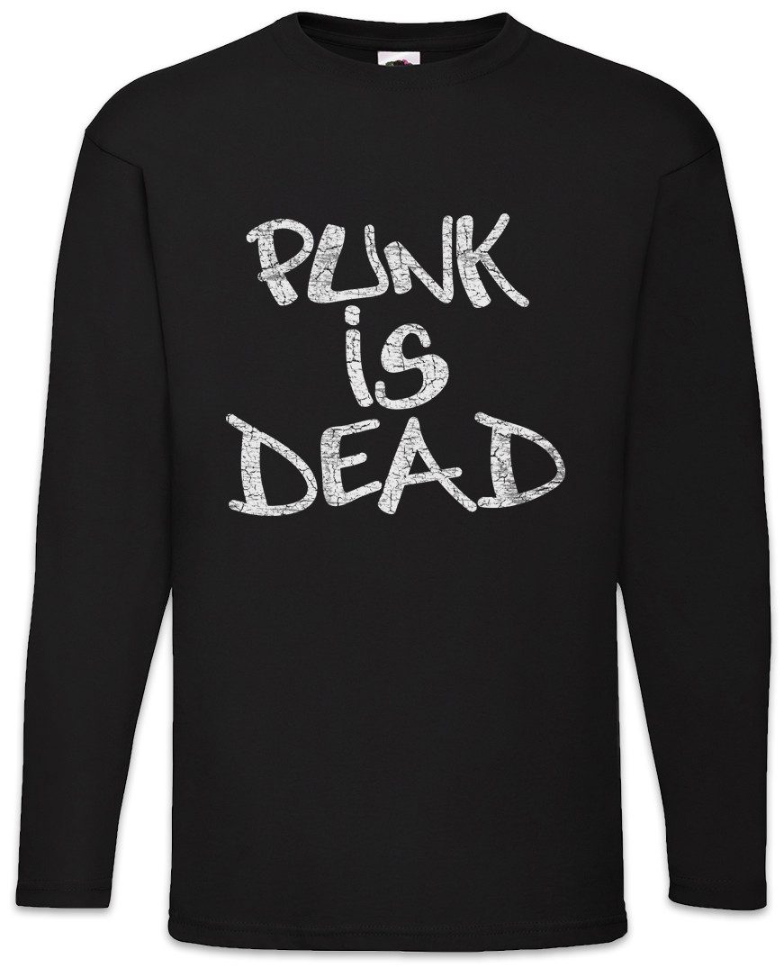 Langarmshirt Punk Is Dead Langarm T-Shirt Rock Anarchy UK England Mod New Wave Sid