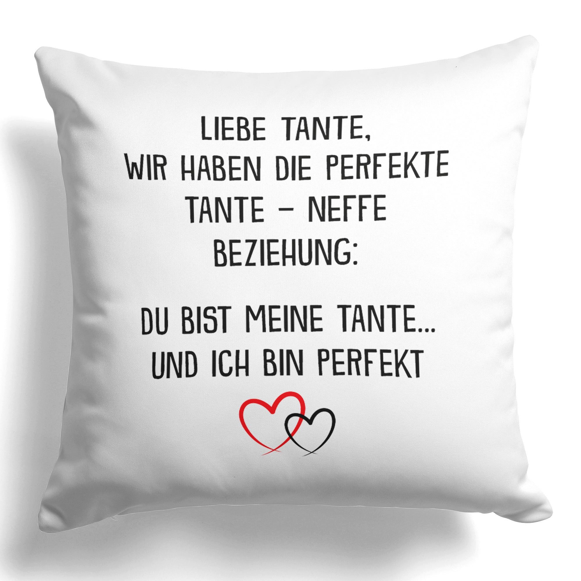 Dekokissen Beste Tante Geschenk v. Neffe Geburtstag Weihnachten Deko Frauen