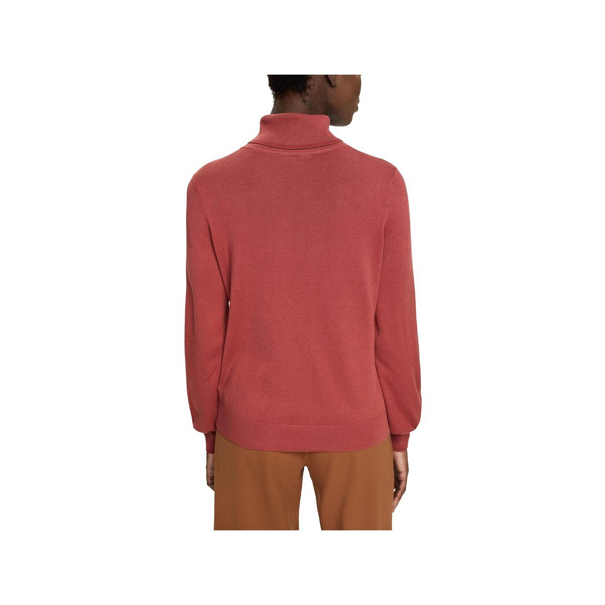 Esprit (1-tlg) Longpullover braun