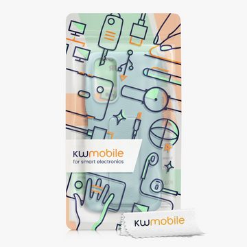 kwmobile Handyhülle kwmobile Handyhülle für Xiaomi Redmi Note 11 / Note 11S, Hülle mit Fingerhalter und Standfunktion - Silikon Case Handy Cover