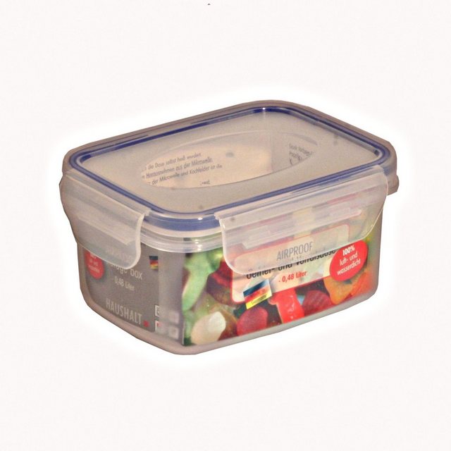axentia Vorratsdose Airproof, Kunststoff, (Set, 3-tlg), Gefrierdosen Frischhaltedosen Multifunktionsboxen