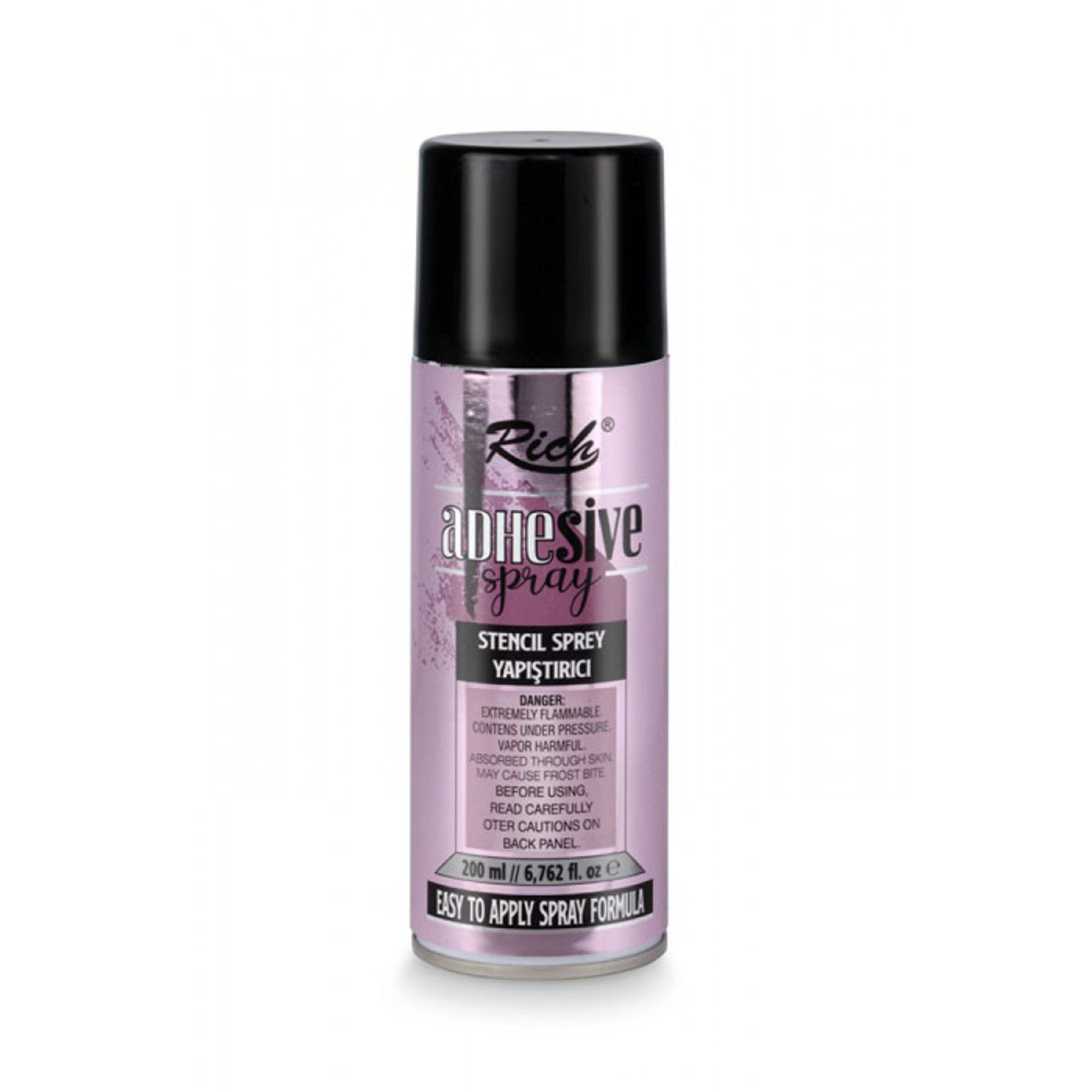 RICH Bastelfarbe Rich Spray Adhesive 200ml - Stencil & Project Use