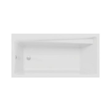 KOLMAN Badewanne Rechtek Elza 140x70, Acrylschürze Styroporträger, Ablauf VIEGA & Füße GRATIS