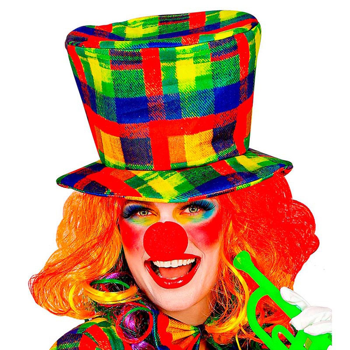 Widmann S.r.l. Kostüm Hut Clown Zylinder bunt günstig online kaufen