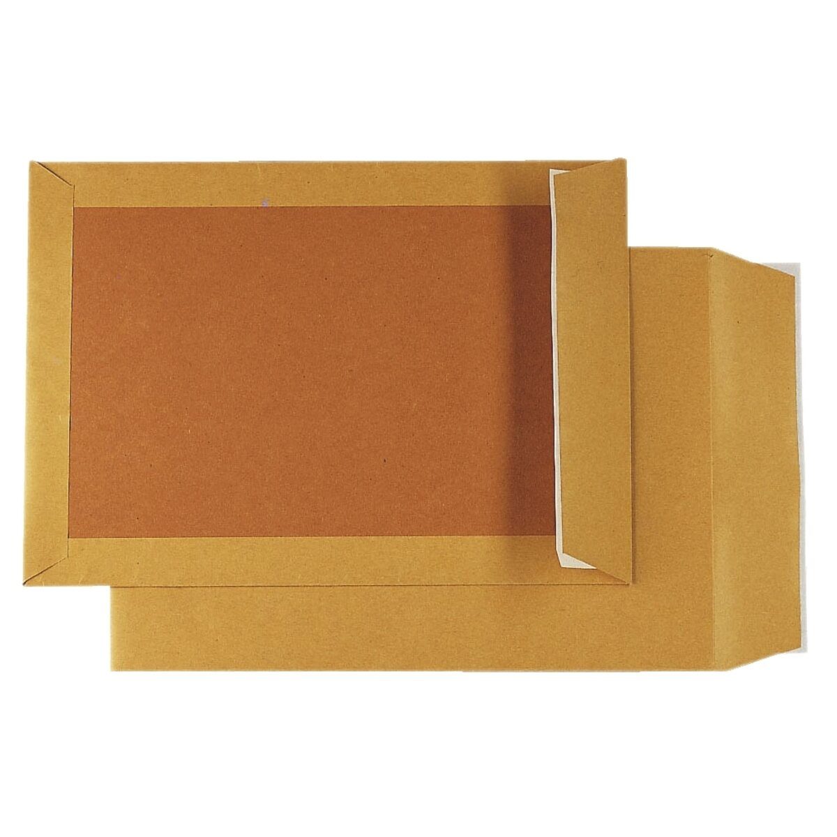 mayer-network GmbH Versandtasche Papprückwandtaschen Recycling - C4 ohne Fenster 110 g/qm braun 125 Stü