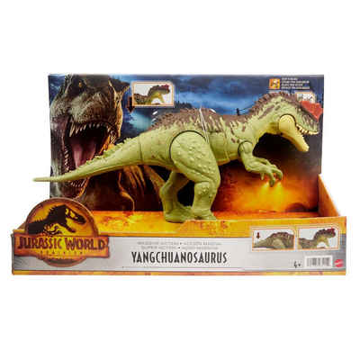 Mattel GmbH Spielfigur Mattel HDX47; HDX49 - Jurassic World Massive Action Yangchuanosaurus