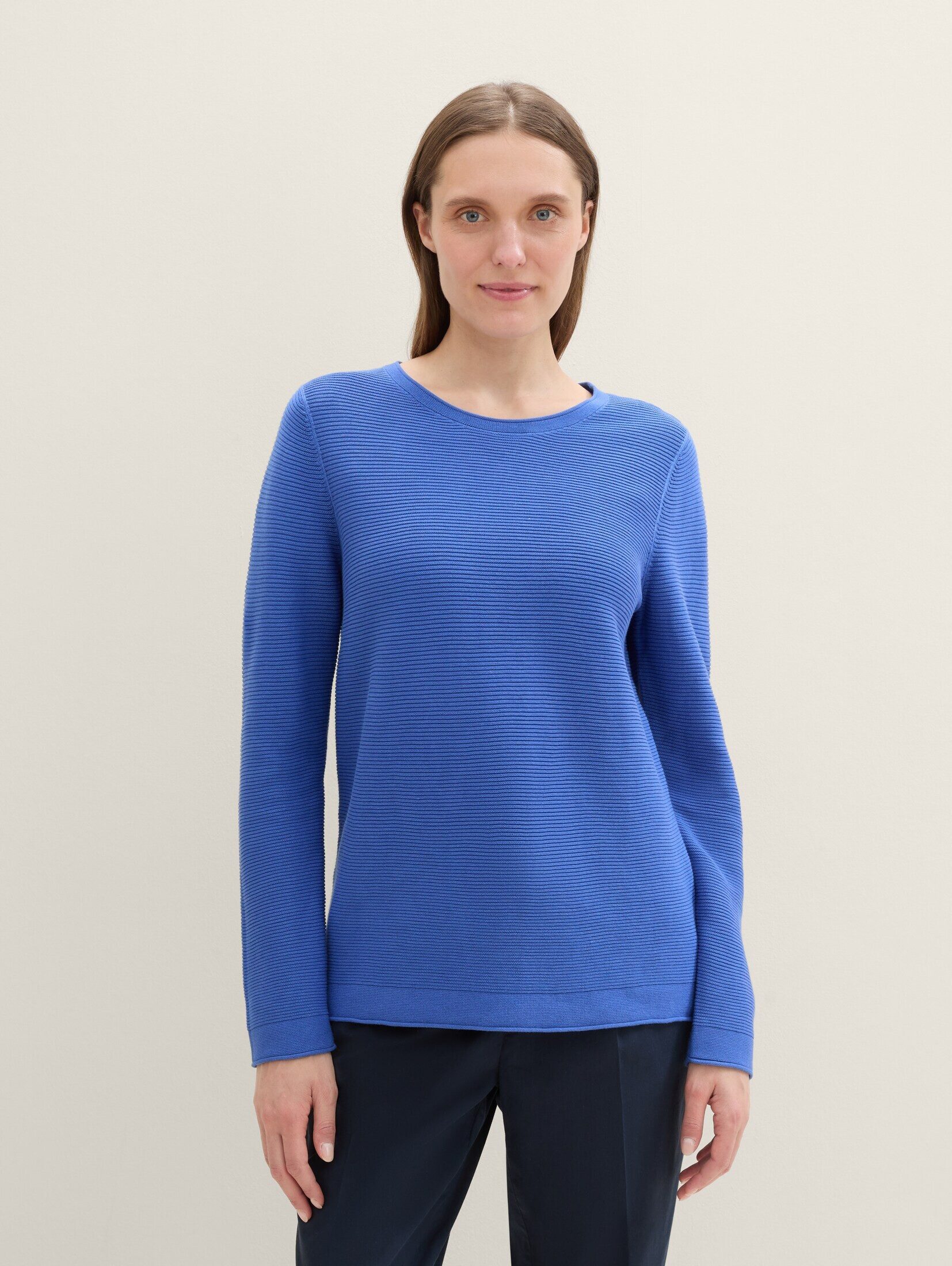 TOM TAILOR Strickpullover Strickpullover aus Bio-Baumwolle günstig online kaufen