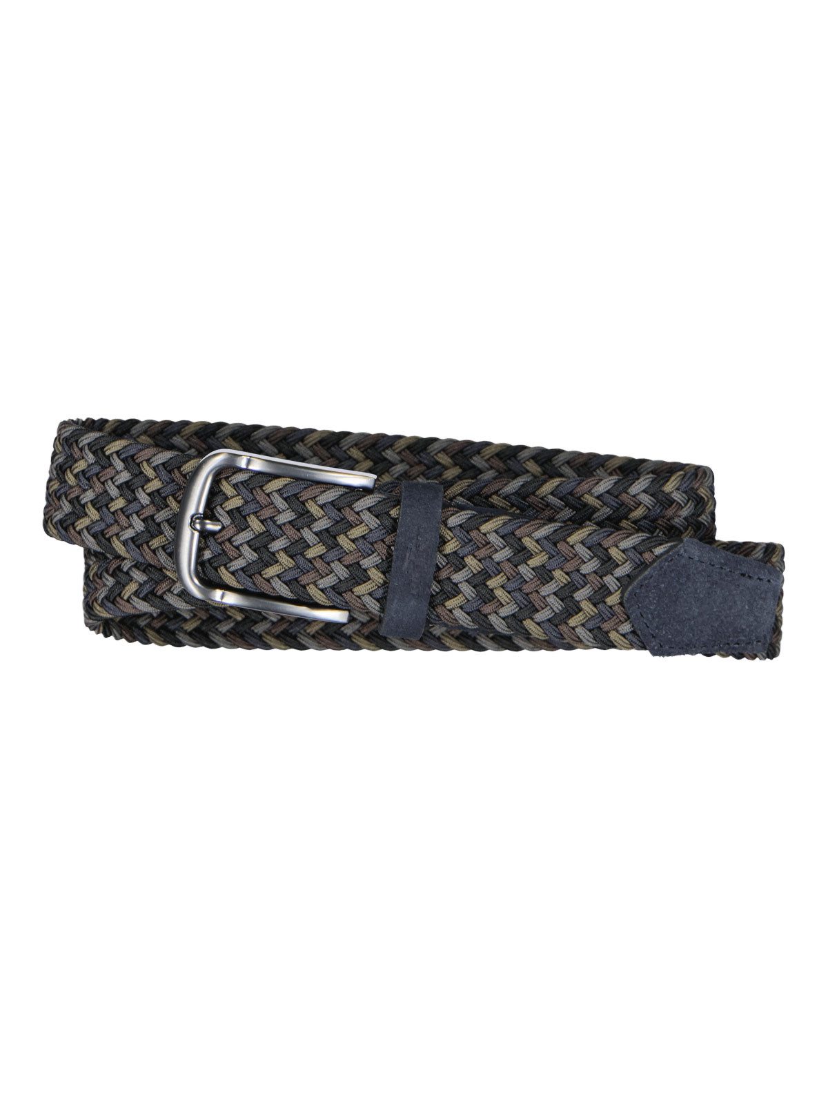 Engbers Stoffgürtel Herren Gürtel, Indigoblau