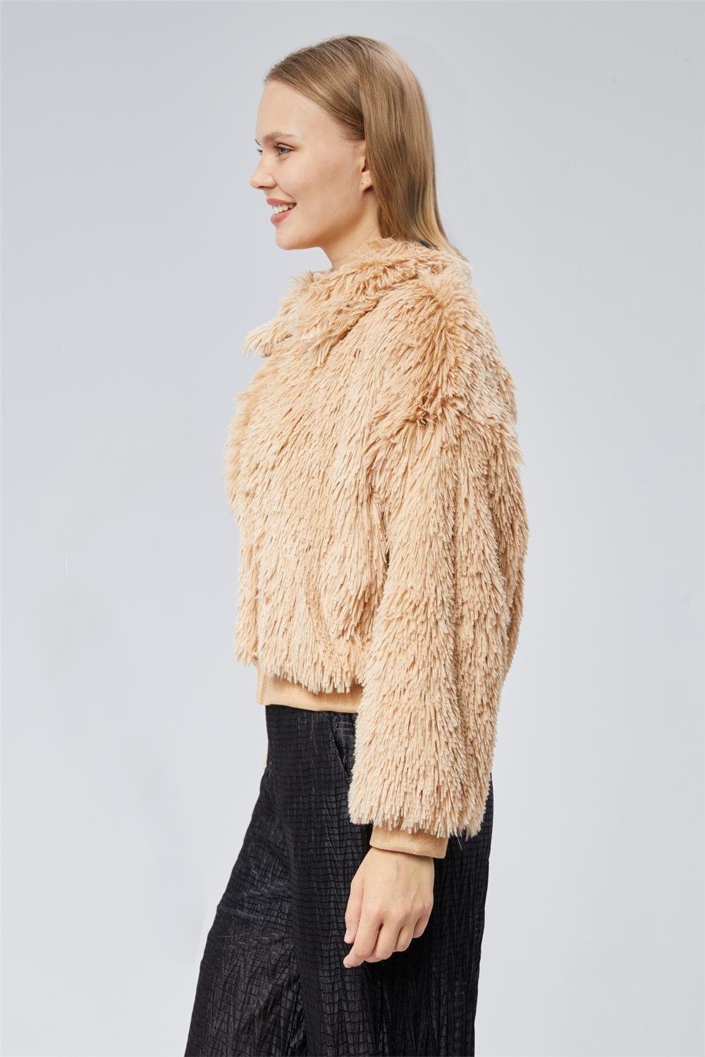 HomeStore Strickjacke Plüschmantel günstig online kaufen