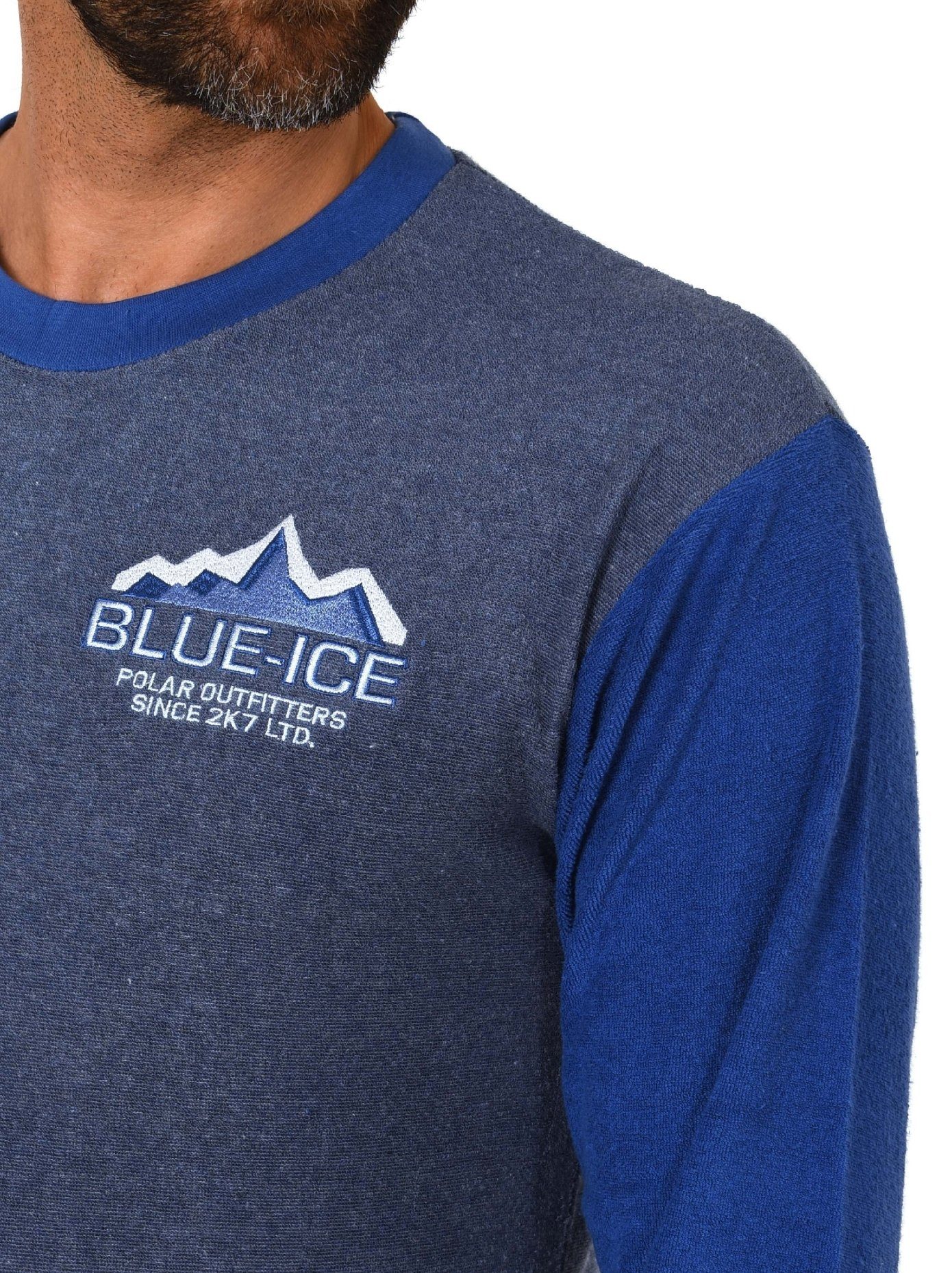 Normann Pyjama Herren Frottee Pyjama langarm Schlafanzug mit Bündchen - 291 günstig online kaufen