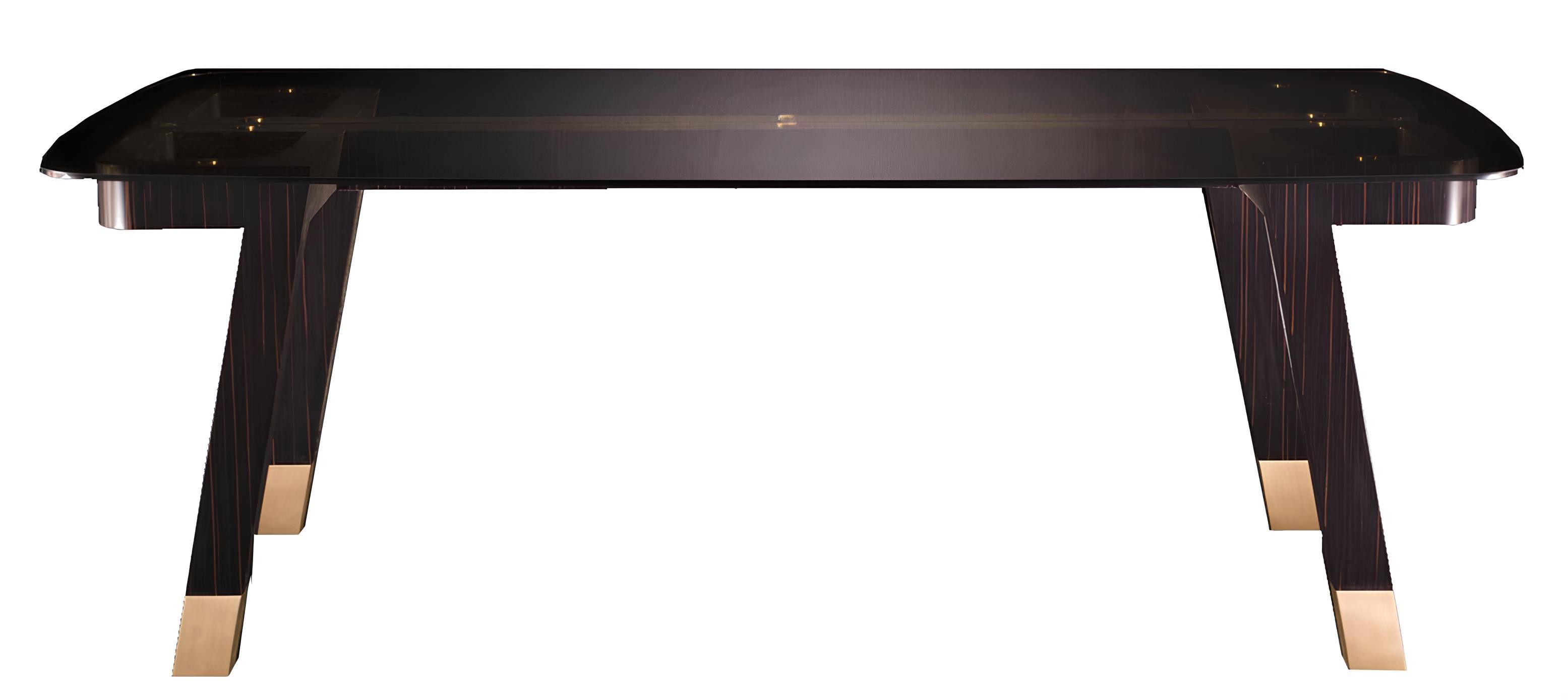 JVmoebel Esstisch Moderner Esstisch aus Metall mit elegantem Design (Packung, 1-St., Esstisch), Made in Europa