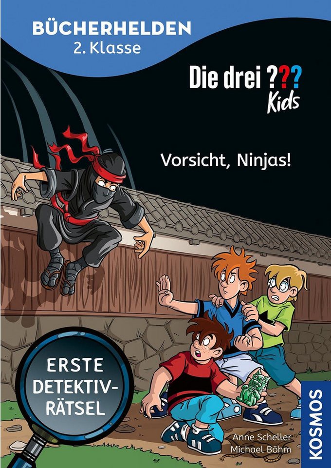 Die drei ??? Kids, Bücherhelden 2. Klasse, Vorsicht, Ninjas! / Anne Scheller