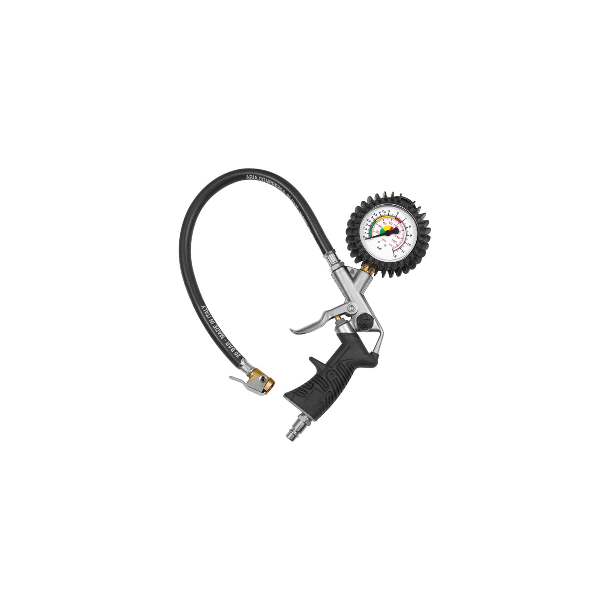 RIEGLER Reifenfüllmessgerät Riegler Stand.-Handreifenmesser MS, starr, Mano Durchmesser 63 mm, ung