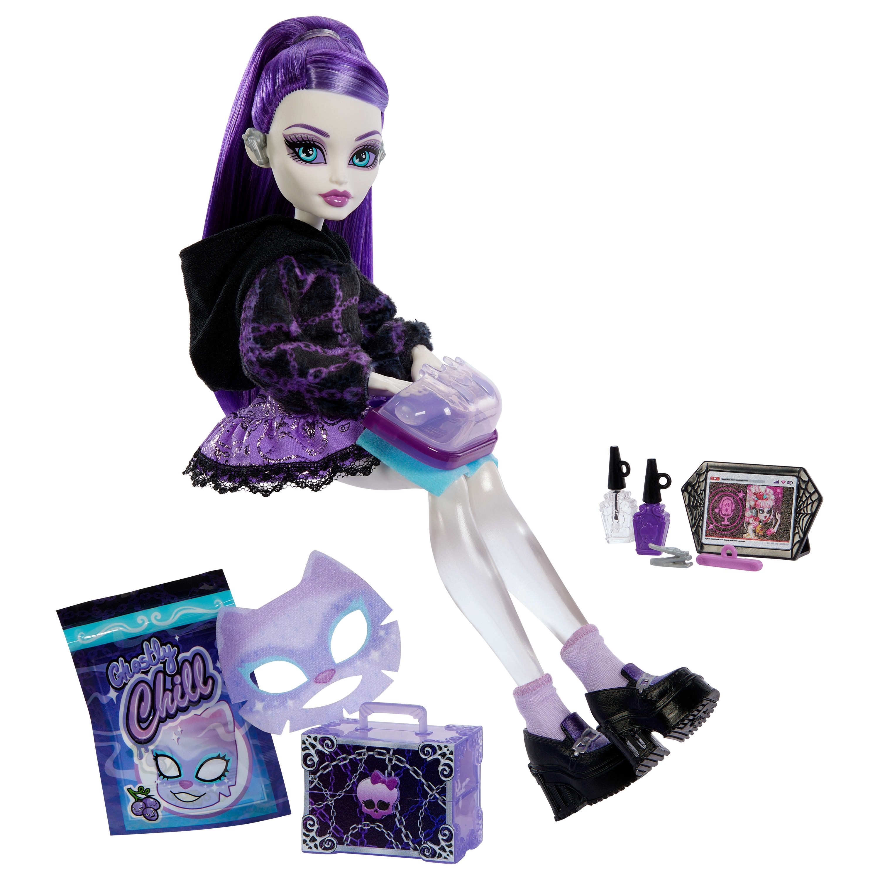 MonsterHigh™ Anziehpuppe Monster High Self-Scare Secrets Spectra