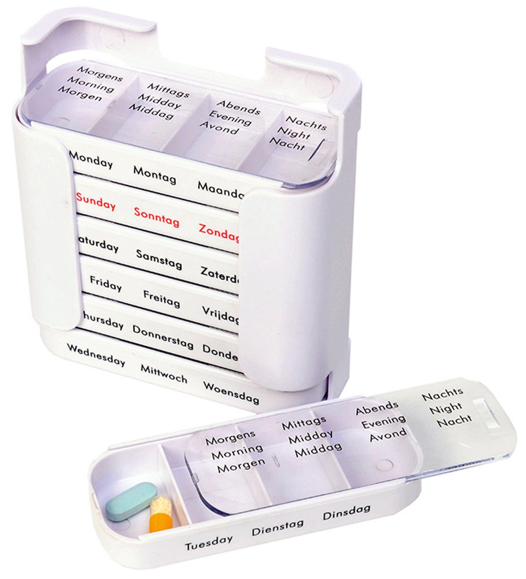 Kleidersack Tabletten-Organizer