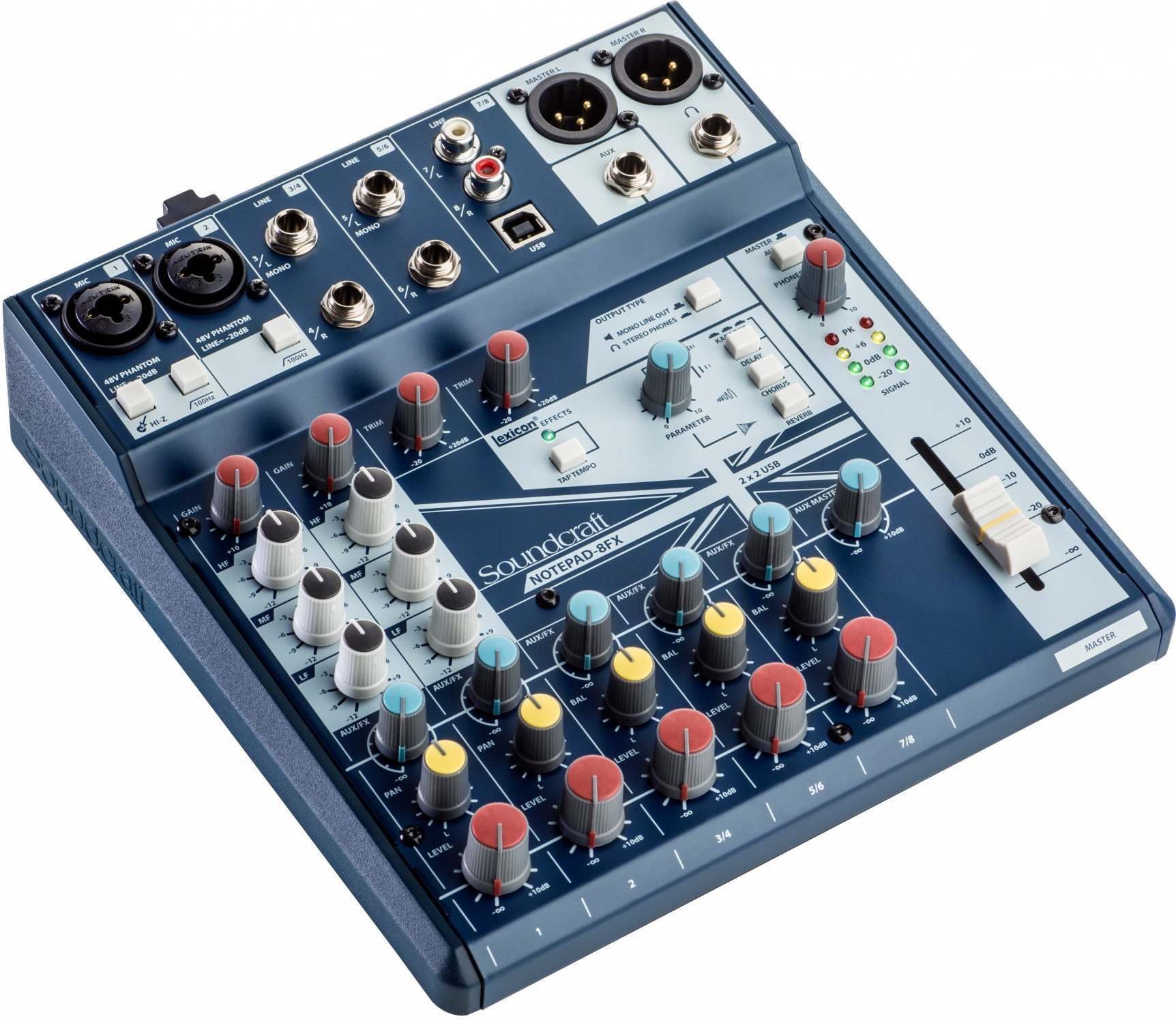 Soundcraft Mischpult Soundcraft Notepad-8FX