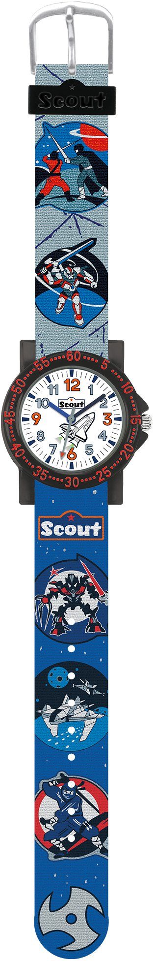 Scout Quarzuhr The IT-Collection, 280375026, Lernuhr, ideal auch als Geschenk | Quarzuhren