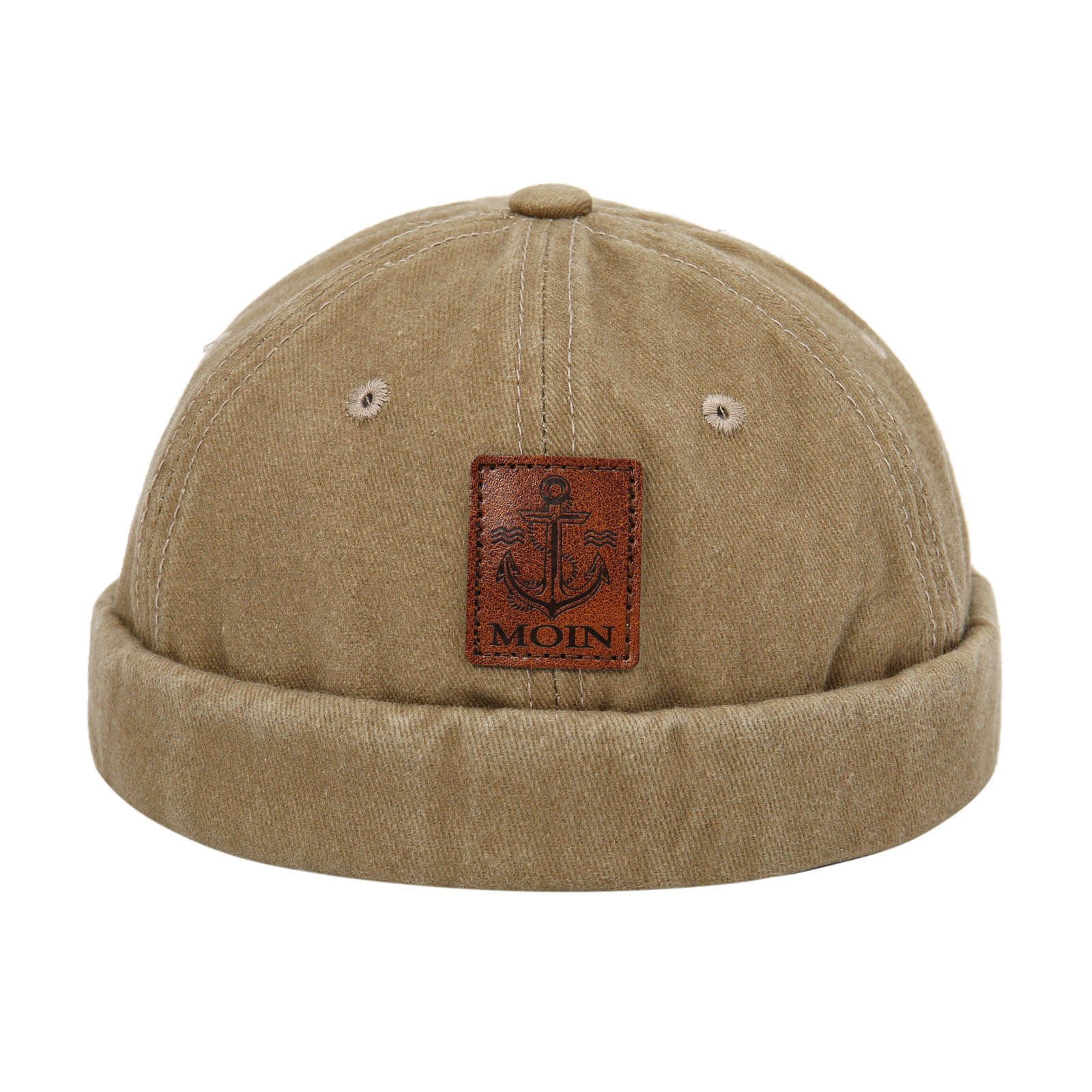 Leoberg Schiebermütze Unisex Docker Mütze aus Baumwolle - Schieber Caps