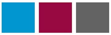 Feldmann-Wohnen Kleiderschrank Trafiko (links 3 Einlegeböden, rechts 1 Einlegeboden und 1 Kleiderstange, 1-St., Farbapplikation wahlweise in blau, grau oder pink) 120cm weiß Farbapplikation wählbar 2-türig mit Schiebetüren