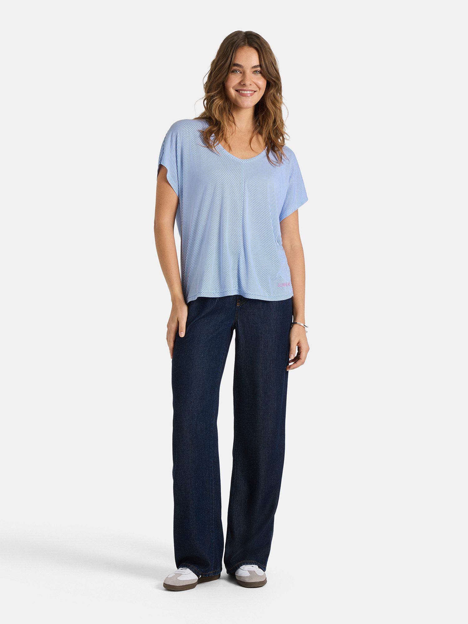 Lieblingsstück Blusenshirt CrenildaL Obermaterial: 50% Baumwolle, 50% Viskose