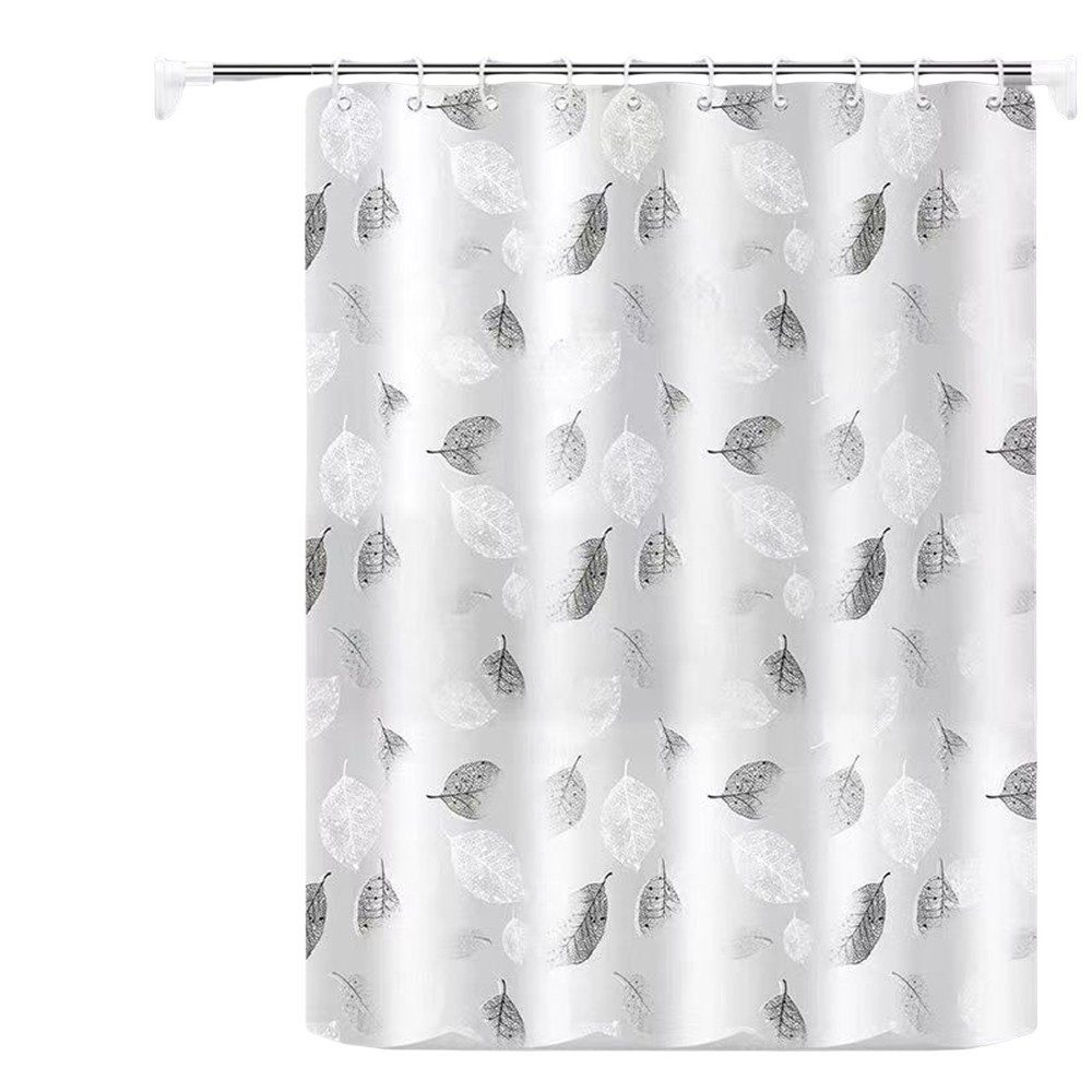 Kaket Duschrollo Peva Wasserdicht Federn Anti Schimmel Bad Vorhang Waschbar günstig online kaufen