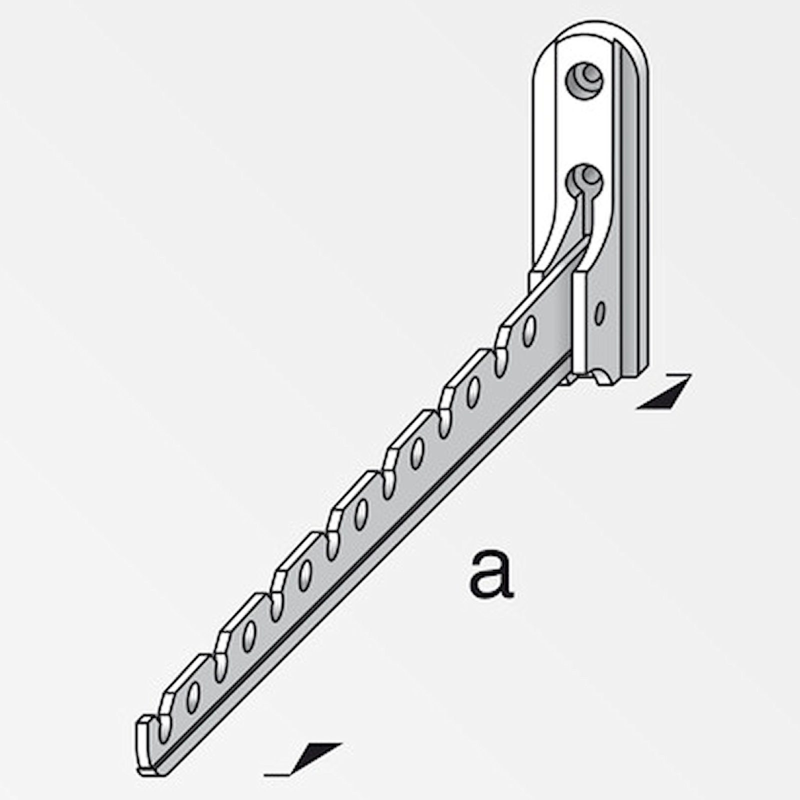 SO-TECH® Garderobe OrgaTech Alfer Kleiderlüfter 330 mm (1 St) – Bild 2 von 4