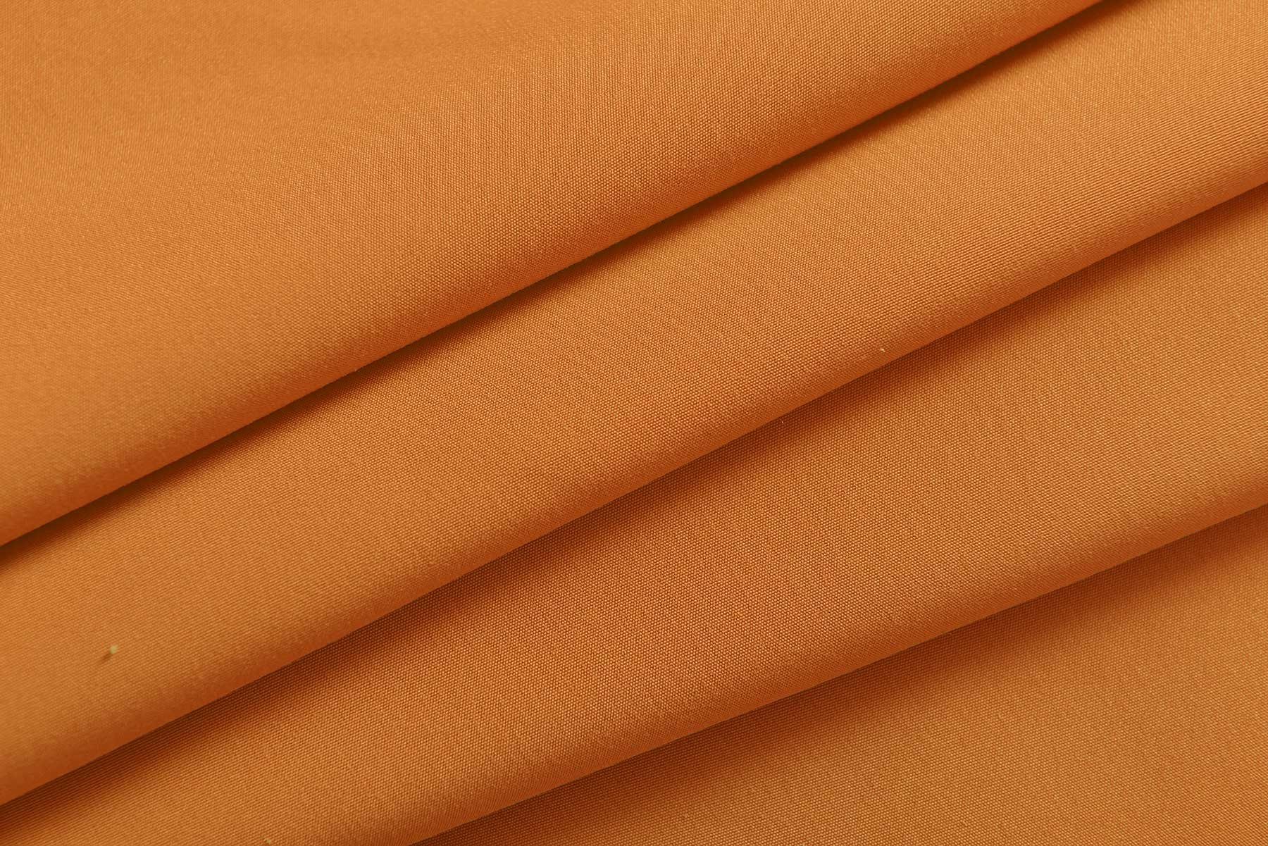 Vorhang, Gardinenbox, St), (1 20405N blickdicht, Matt »Berlin« Blickdicht Microfaser, Orange Ösen Schal Ösen