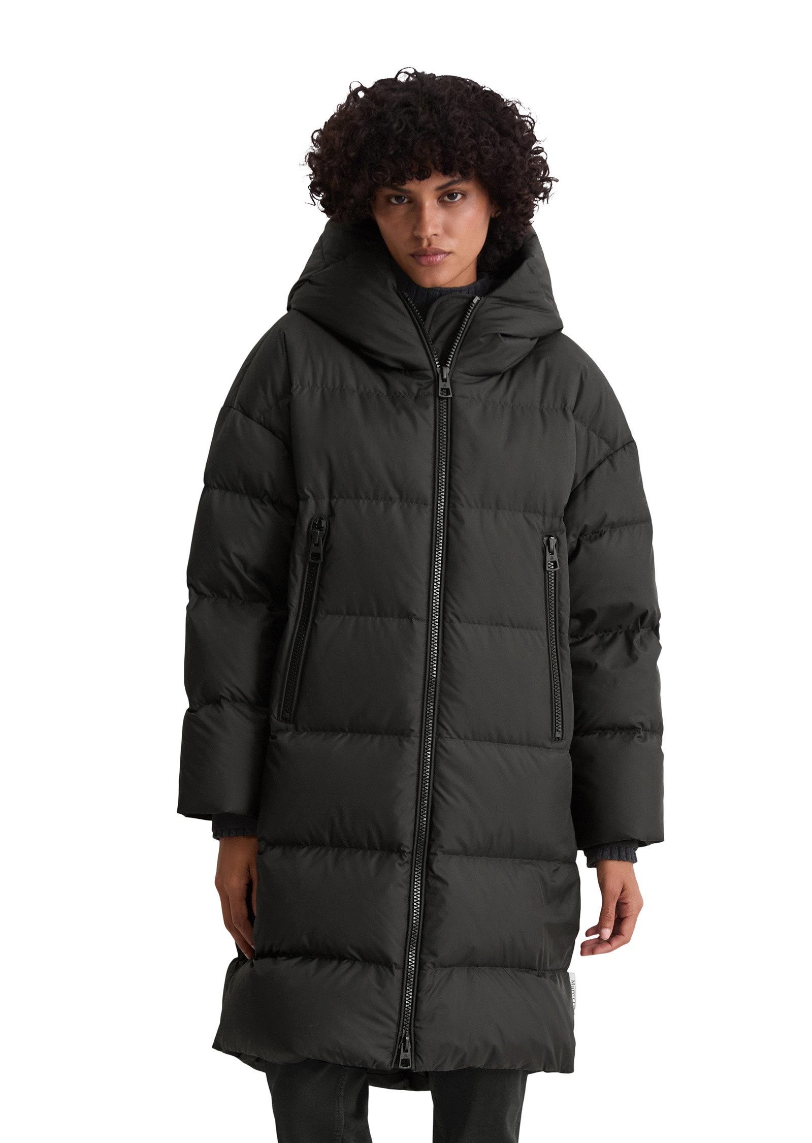 Marc O'Polo Daunenmantel aus recyceltem Polyester wasserabweisend