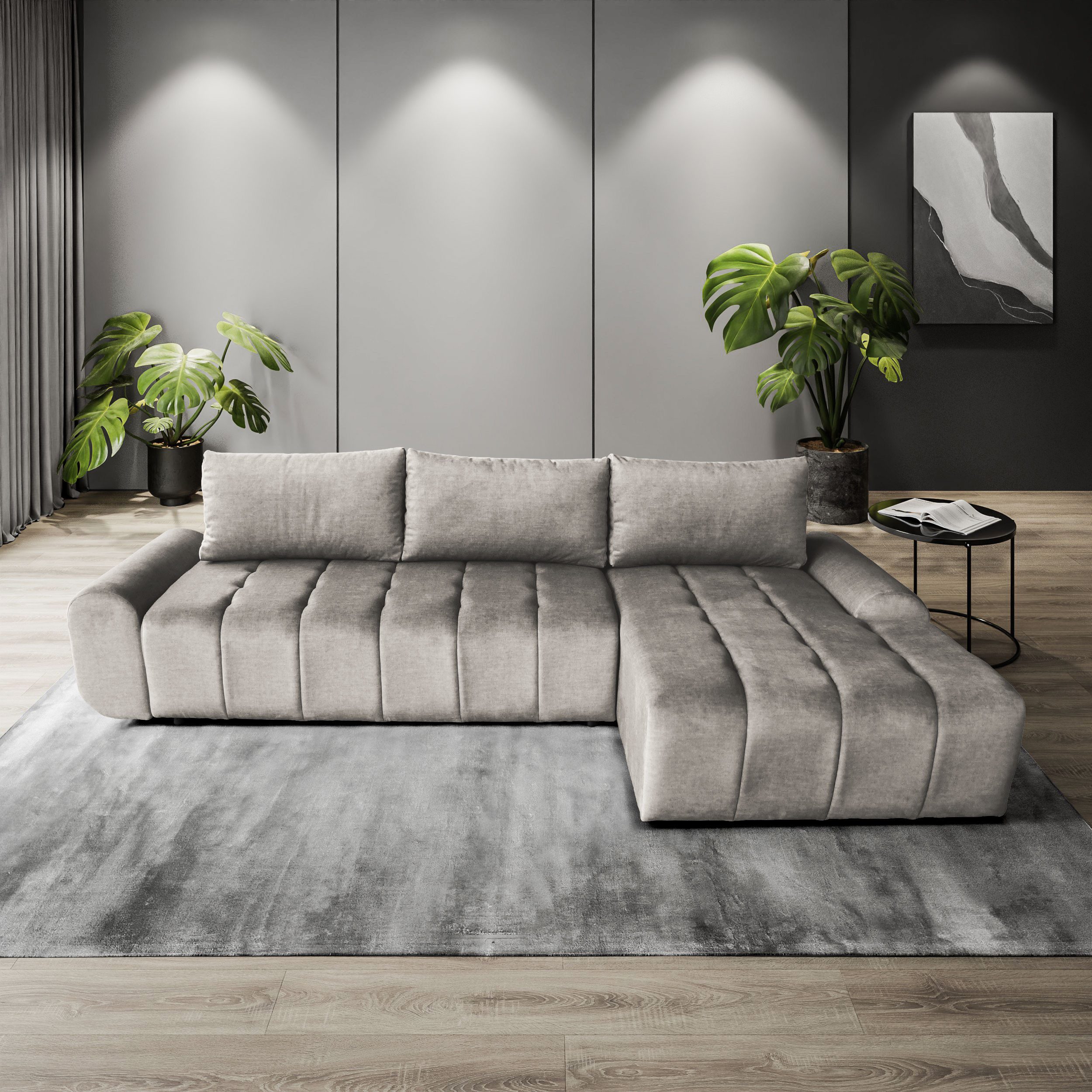 MOEBLO Ecksofa COTTA L, Komfort, Funktionalität günstig online kaufen