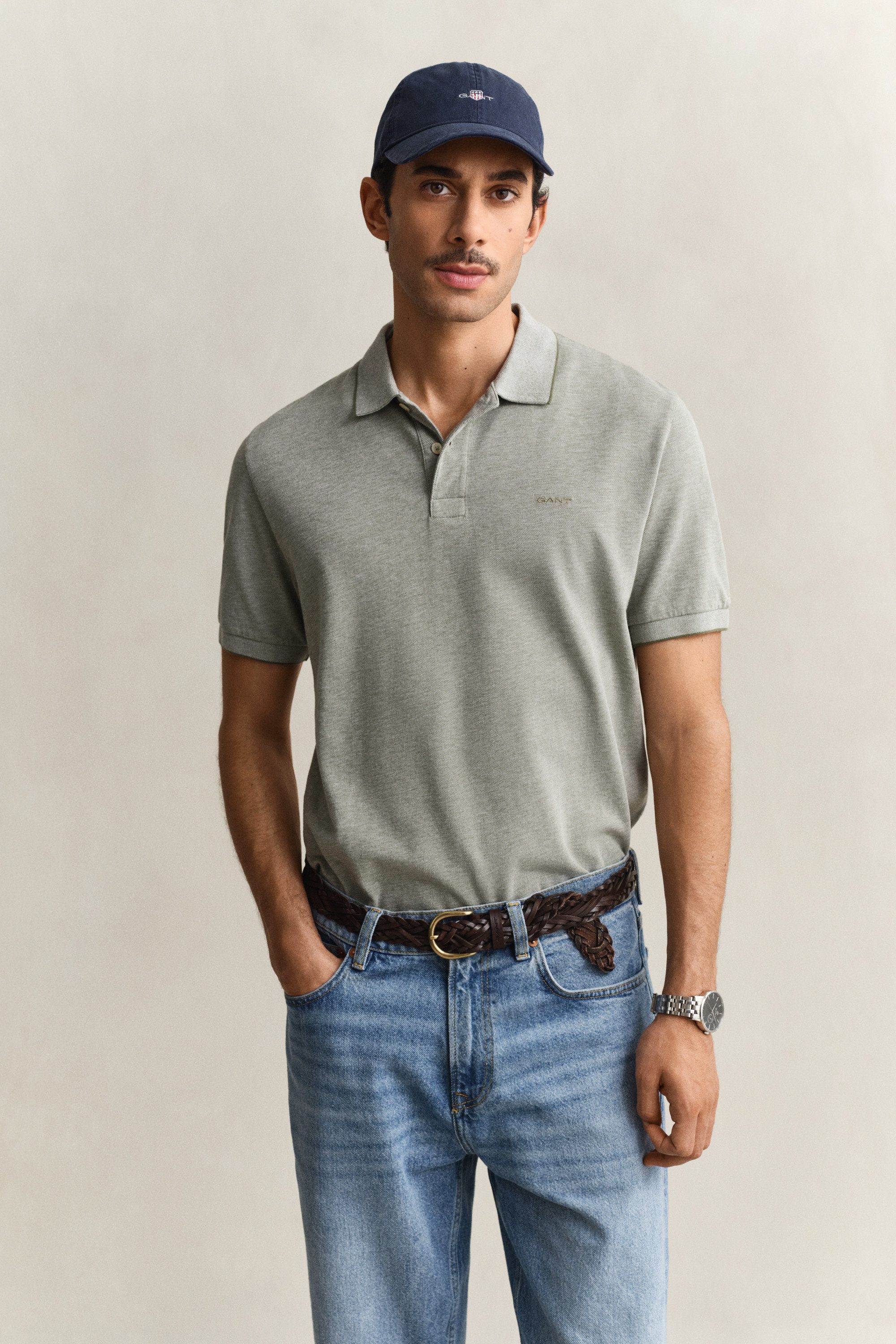 Gant Poloshirt 2 TONE Regular fit mit Polokragen