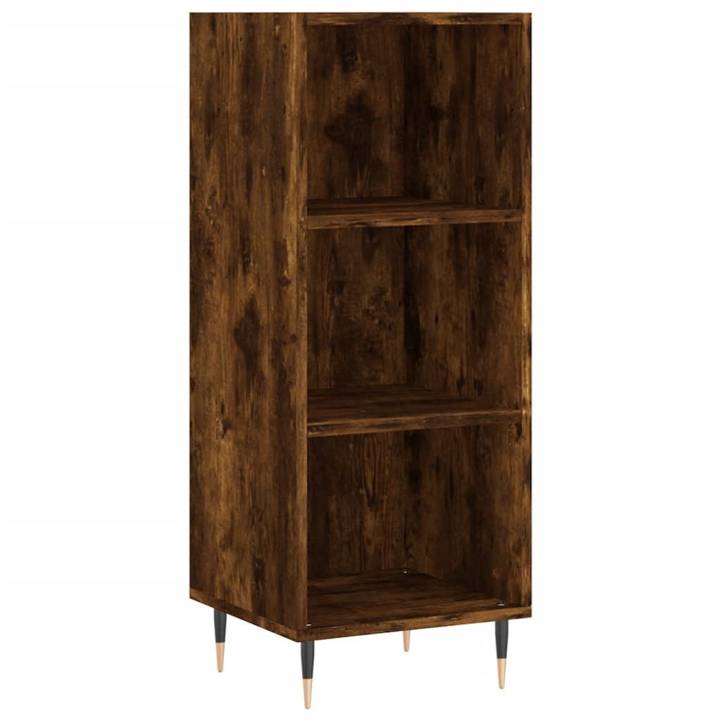 vidaXL Sideboard Sideboard Räuchereiche 34,5x32,5x90 cm günstig online kaufen