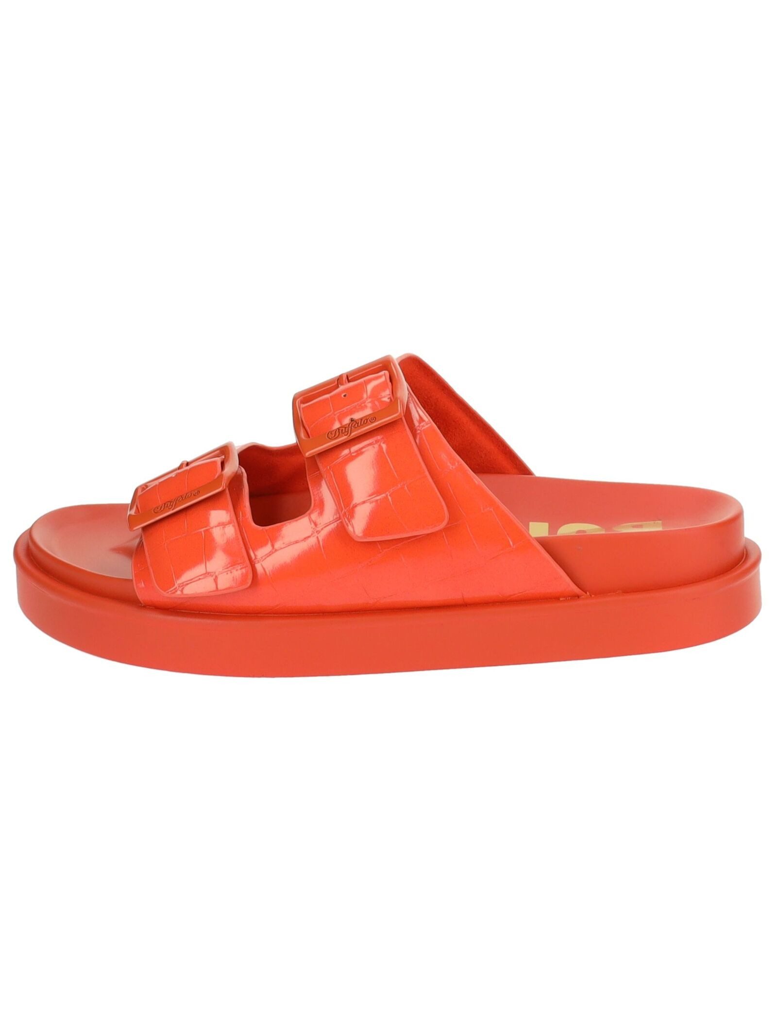 Buffalo Buffalo Pantoletten Lederimitat Pantolette