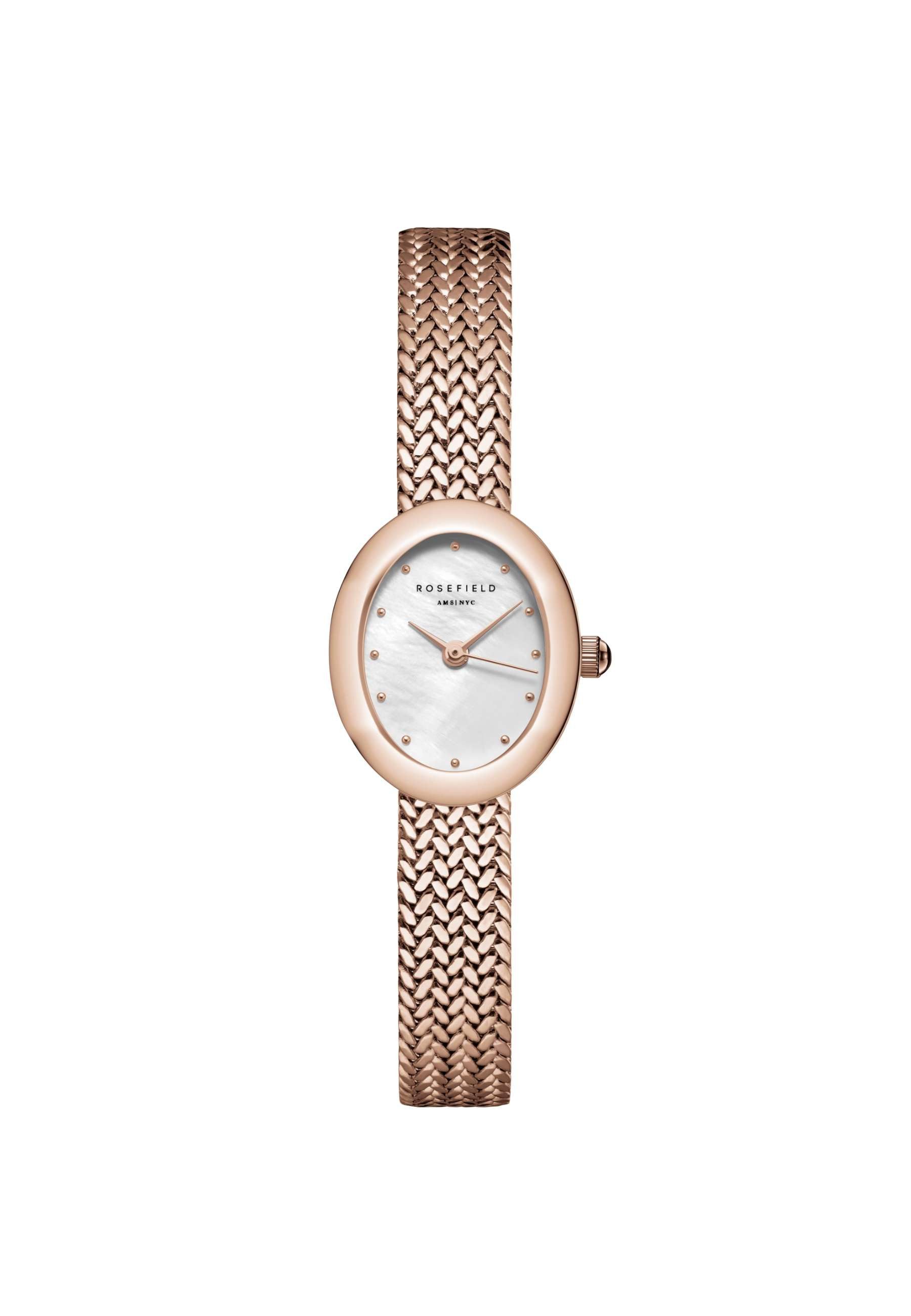 ROSEFIELD Quarzuhr ROSEFIELD Damenuhr Mini Small Edit 20.4mm Rosegoldfarben