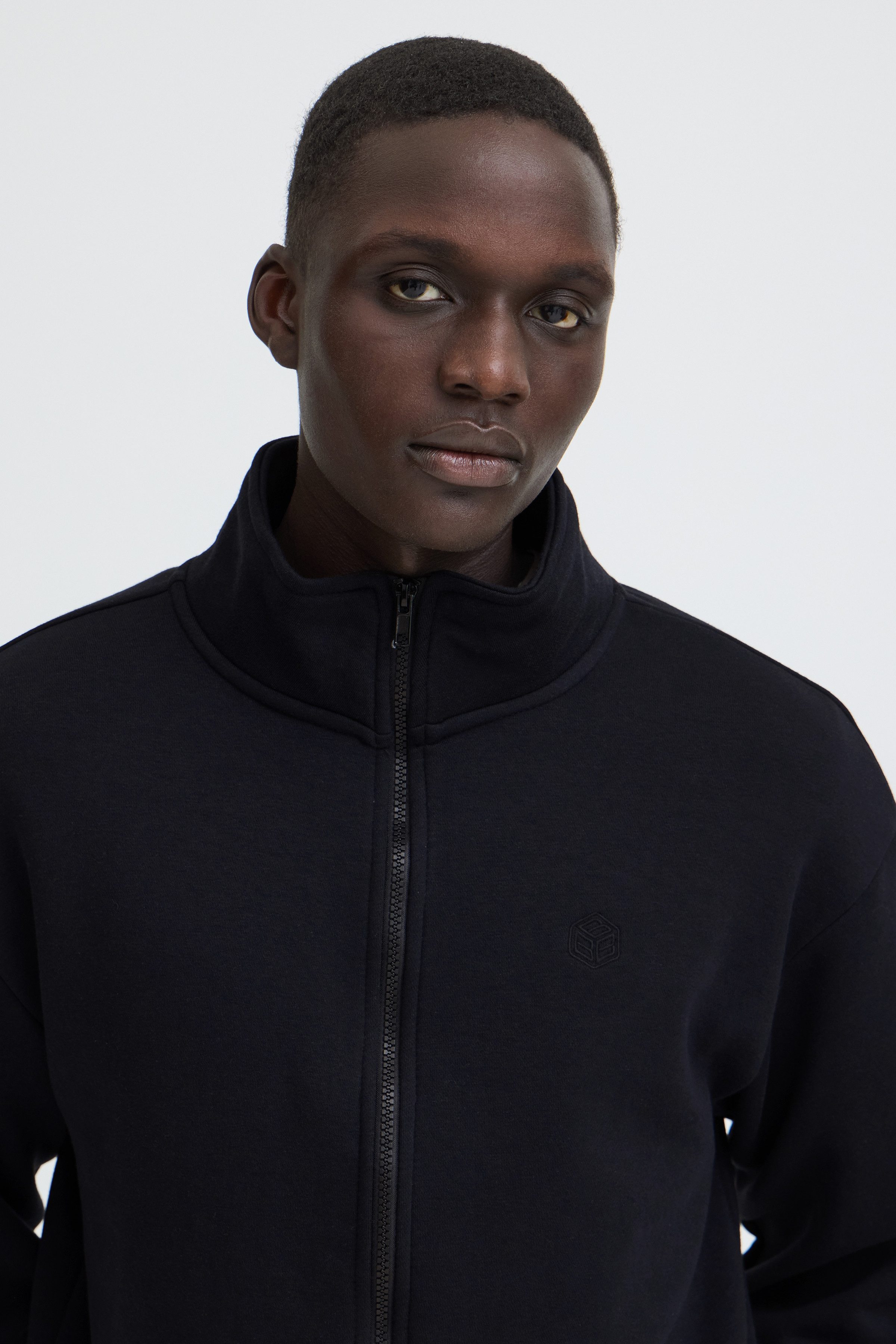 Blend Sweatjacke BHJUSTE STAND SWEATSHIRT Baumwollmischung, regular fit