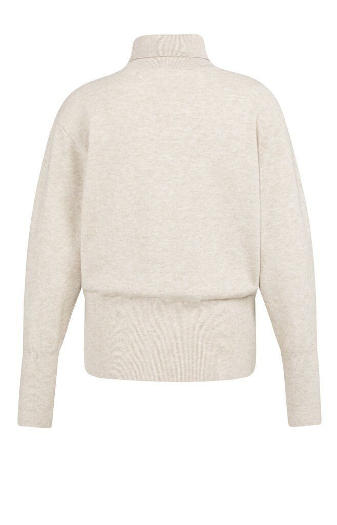 YAYA Stehkragenpullover Pullover mit hohem Kragen