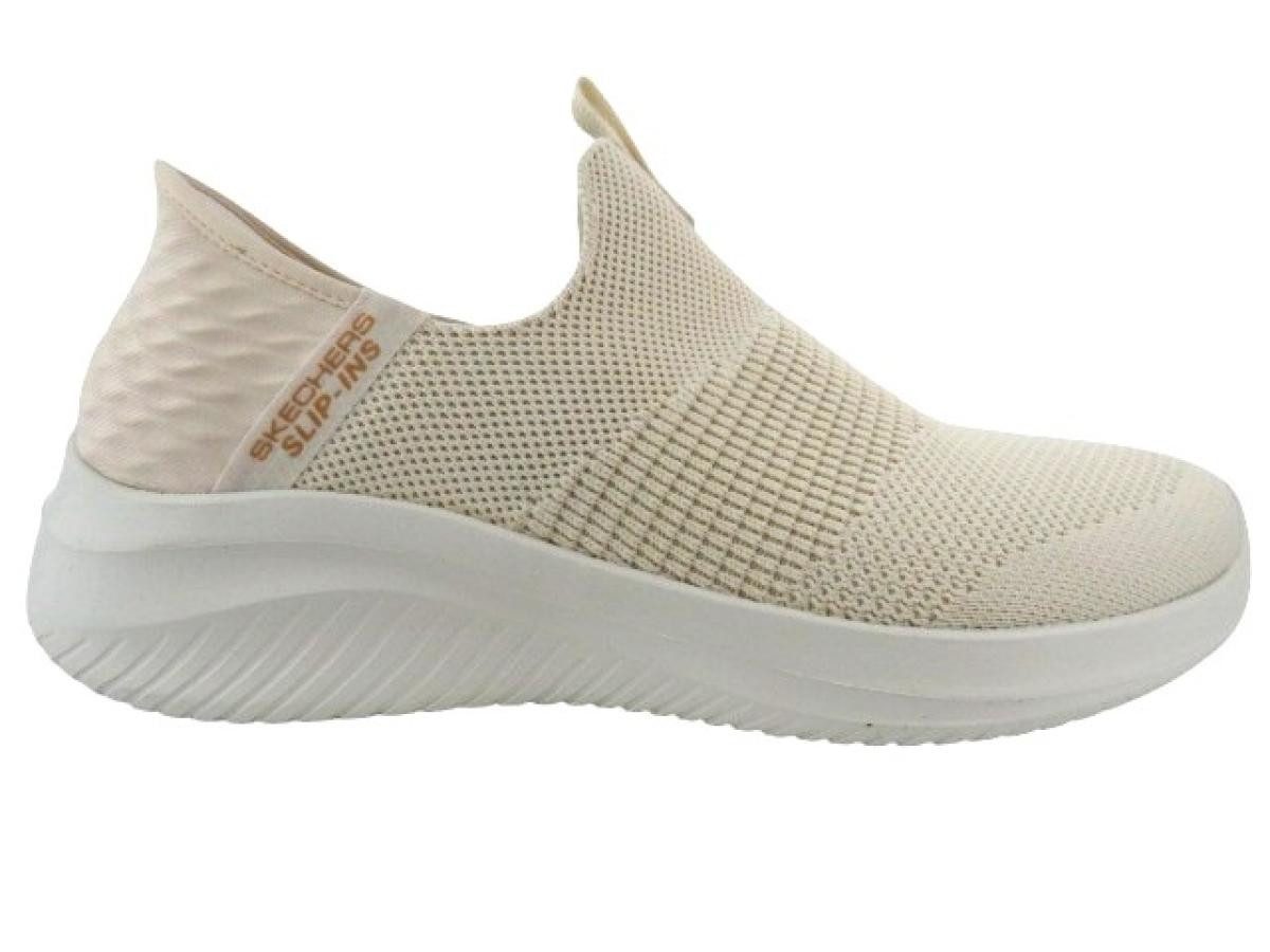 Skechers Slip-Ins natural Knit Trainingsschuh