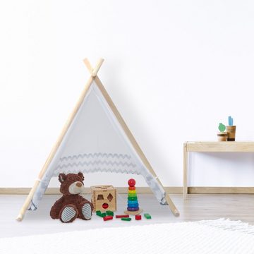 relaxdays Spielzelt Tipi Zelt für Kinder