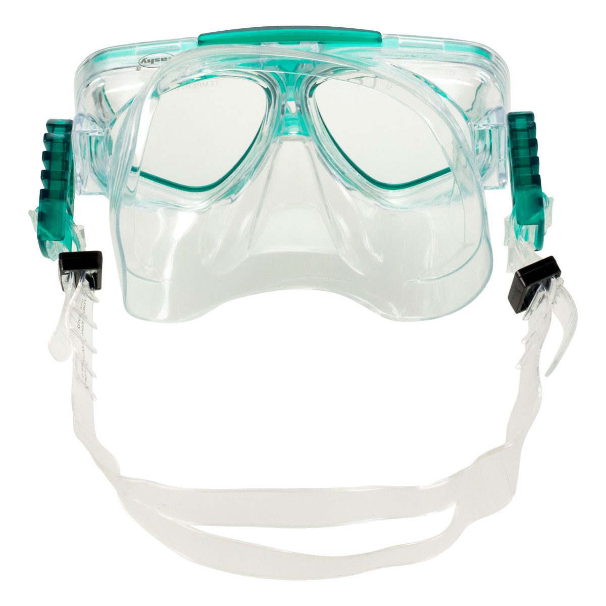 Fashy Taucherbrille Schnorchel-Set Junior hellgrün