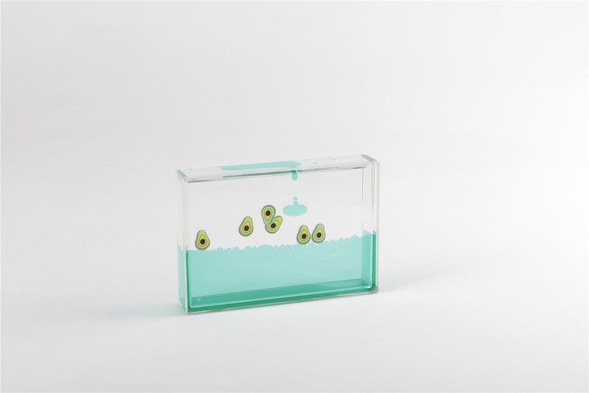 DOIY Fotohalter Aqua Fotorahmen, für 1 Bilder (Tischrahmen, 1 St), ca. 16,5 x 11,5 x 3,5 cm, für Fotos bis 10 x 15 cm - hochkant oder quer