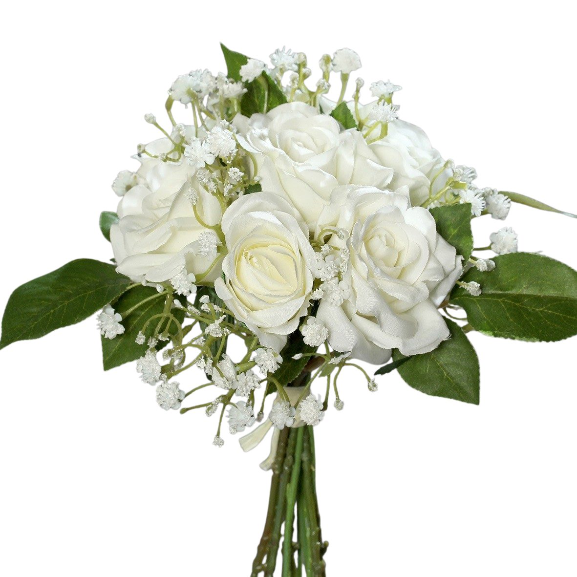 Kunstblume Rosenstrauß - Rupert, 20 cm, aplanta