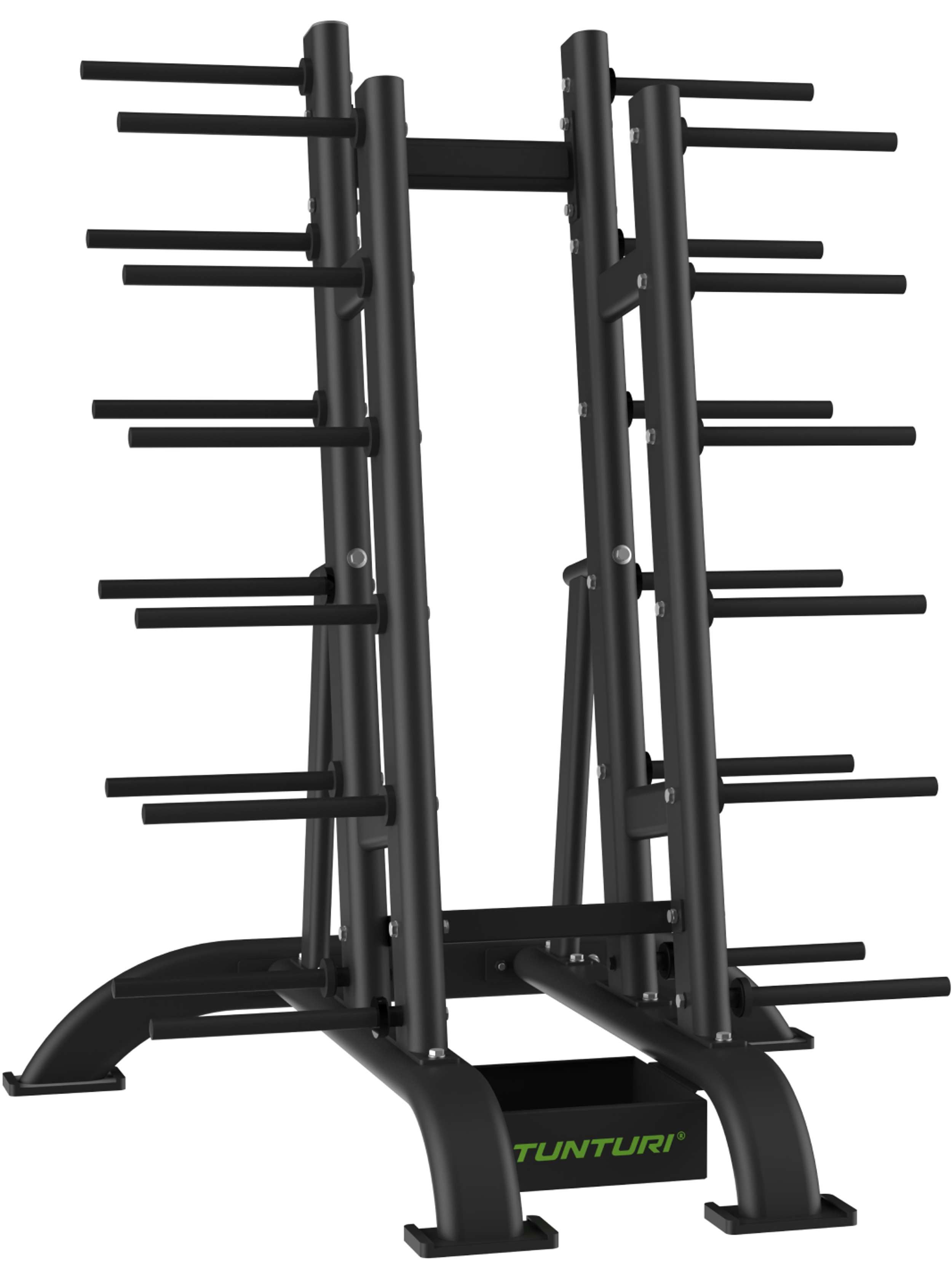 Tunturi Hantel-Set Pro Aerobic Pump Set Gewichtsregal – Halter Aufbewahrung für 30 Sets