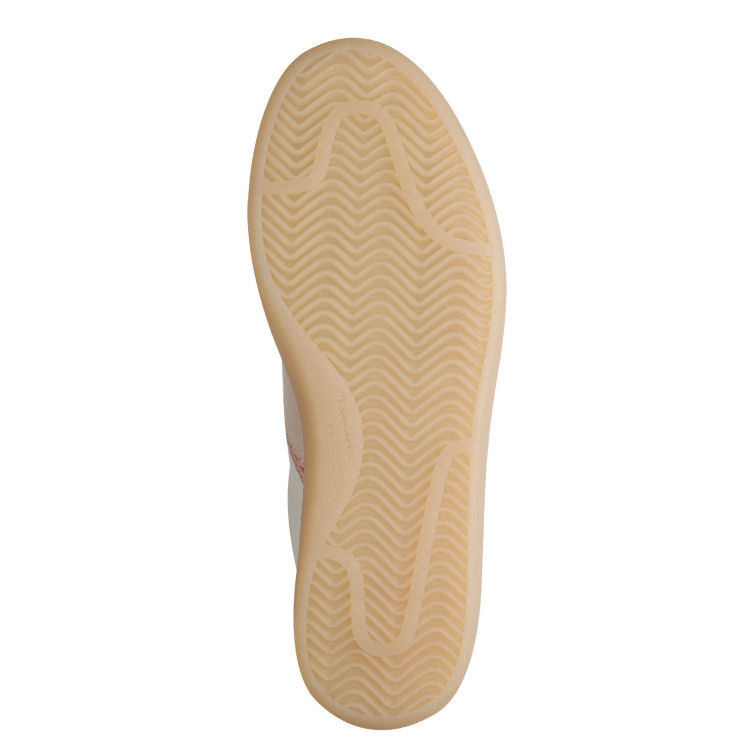 Tamaris Plateausneaker Freizeitschuh, Halbschuh, Schnürschuh mit gepolstertem Schaftrand