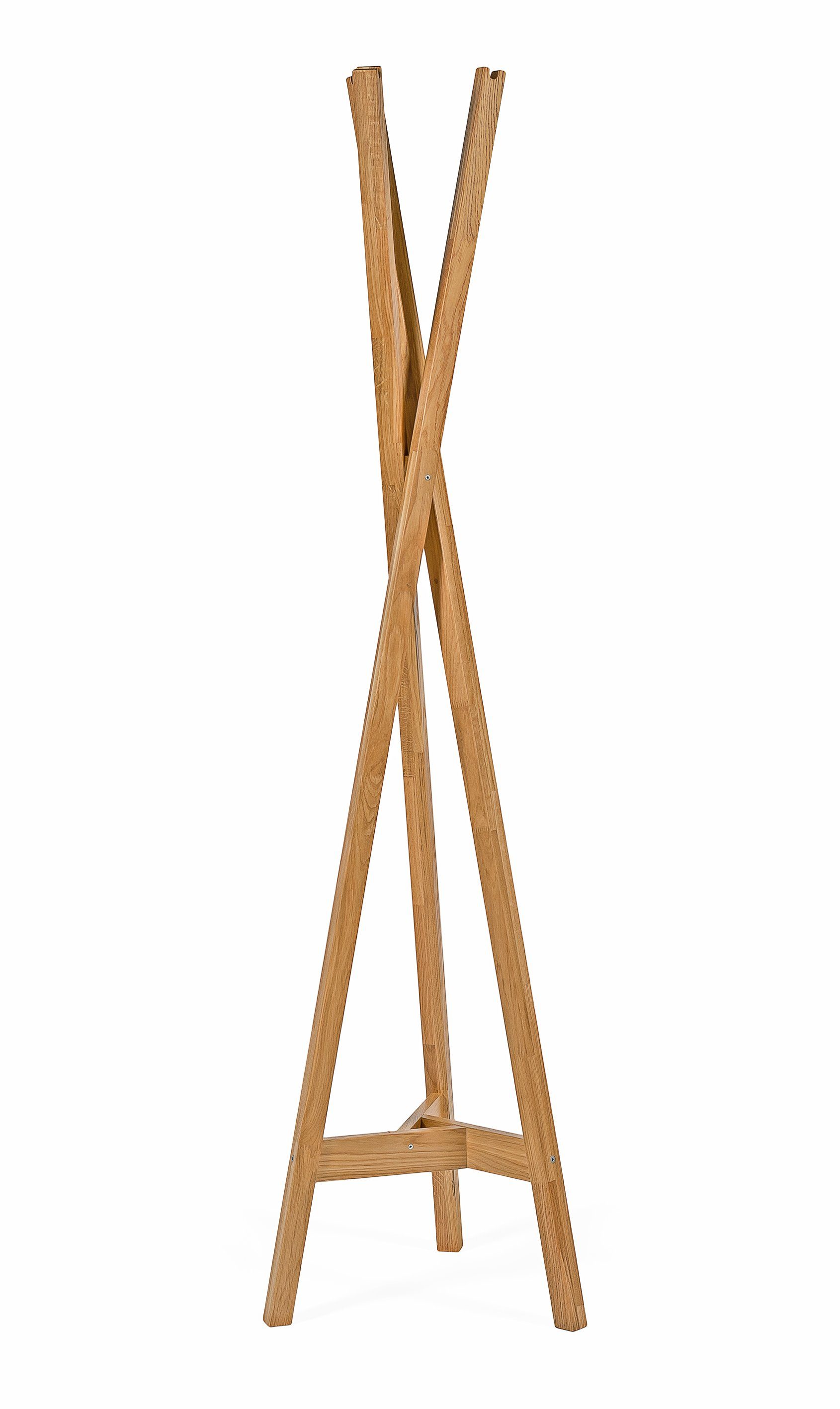 andas Вешалки, im skandinavian Design, aus Eiche massiver Eiche, FSC®